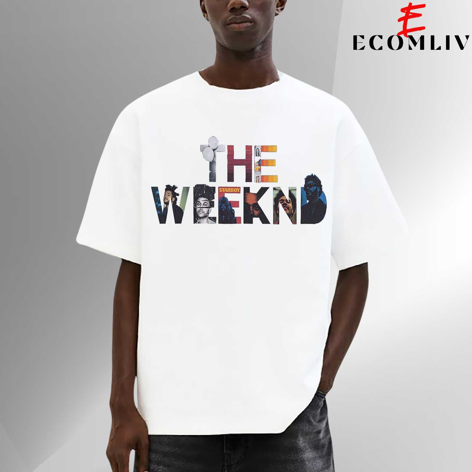 The Weeknd T-Shirt, Unisex Pop Streetwear